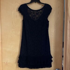 Jessica Simpson Black Lace Dress